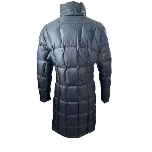 "NORTH FACE" Puffer Goose Down Longer Coat HAGERTY Embroidered on Right Arm - Picture 3 of 8